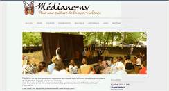Desktop Screenshot of mediane-nv.org